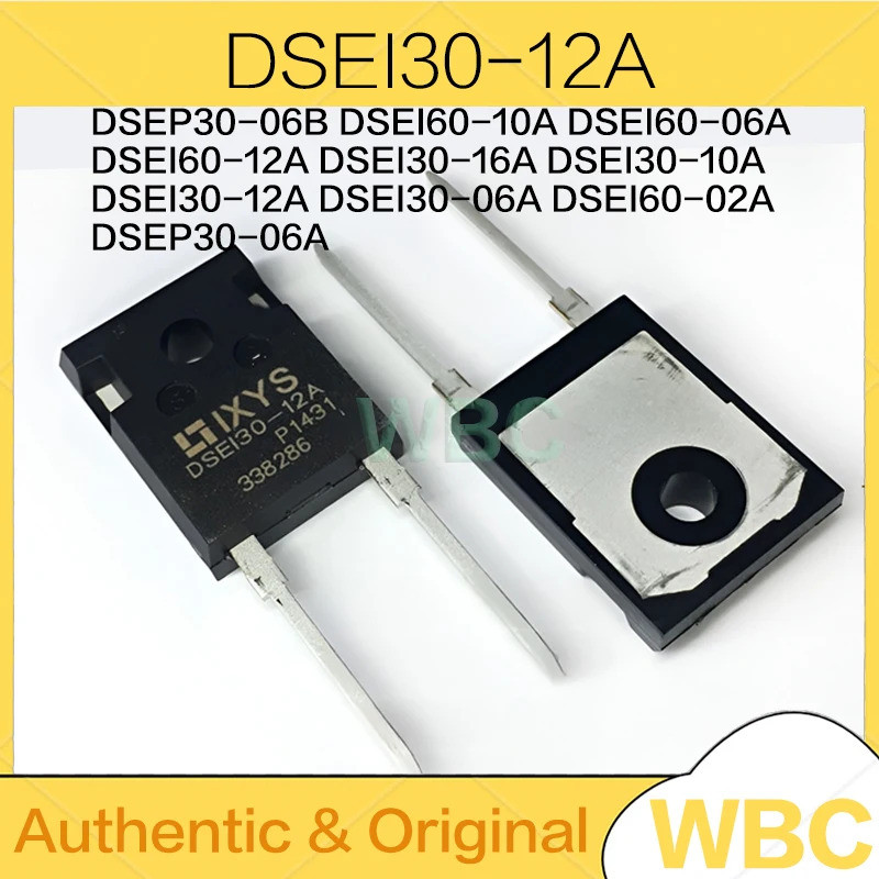 2-5PCS DSEI60-10A DSEI30-06A DSEI30-12A DSEI30-10A DSEI30-16A DSEI60-06A DSEI60-12A DSEI60-02A DSEP3