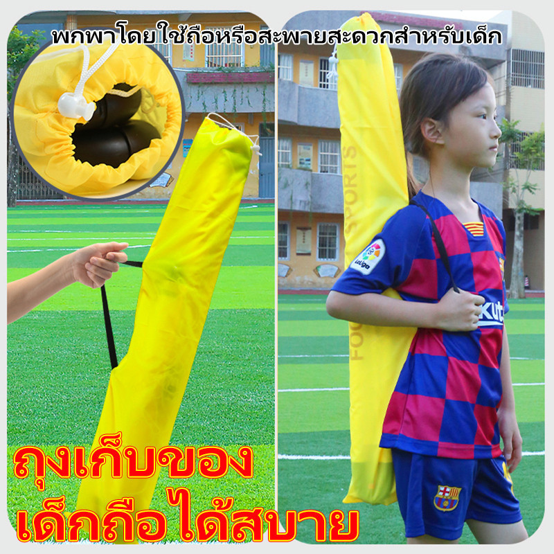พับเก็บง่าย พกพาสะดวก ประตูฟุตบอล ฟุตซอล ประตูฟุตบอลขนาดเล็ก ประตูฟุตบอลพับได้ โกลฟุตบอลพับได้ โกลฟุตบอล -80*120CM - รูปที่ 3
