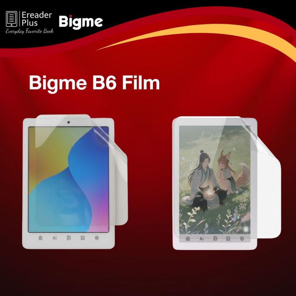 Bigme B6 Film กันรอยสำหรับ Ereader ขนาดจอ 6 นิ้ว