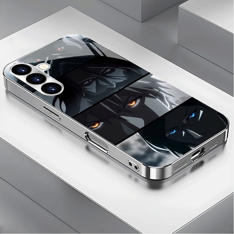 SAMSUNG สารฟอกขาว ichigo kurosaki aesthetic 09 Luxury Plated Glassเคสโทรศัพท์สําหรับSamsung Galaxy S