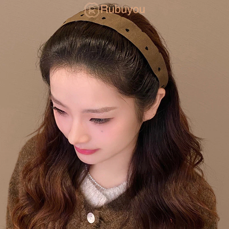 Rubuyou ที่คาดผมสีดำวินเทจ แฟชั่นผู้หญิง thumbnail 6