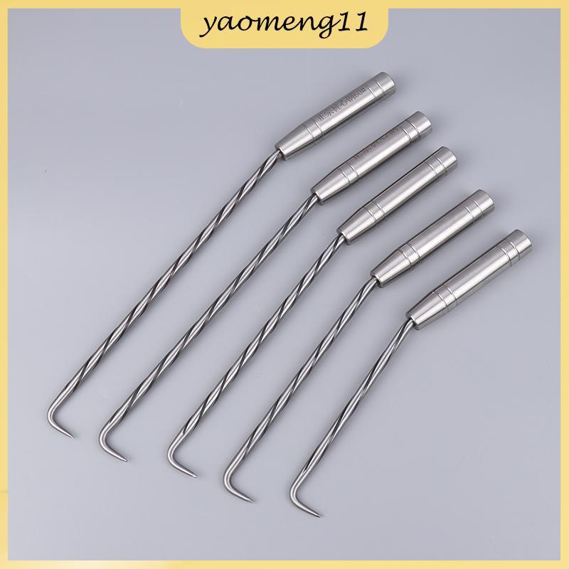 YM การก่อสร้างตะขอด้าย Rebar Tie Wire Twister พร้อมตะขอสแตนเลสยืดหยุ่นหมุน Hand Binding เหล็กบาร์มือเครื่องมือ TH