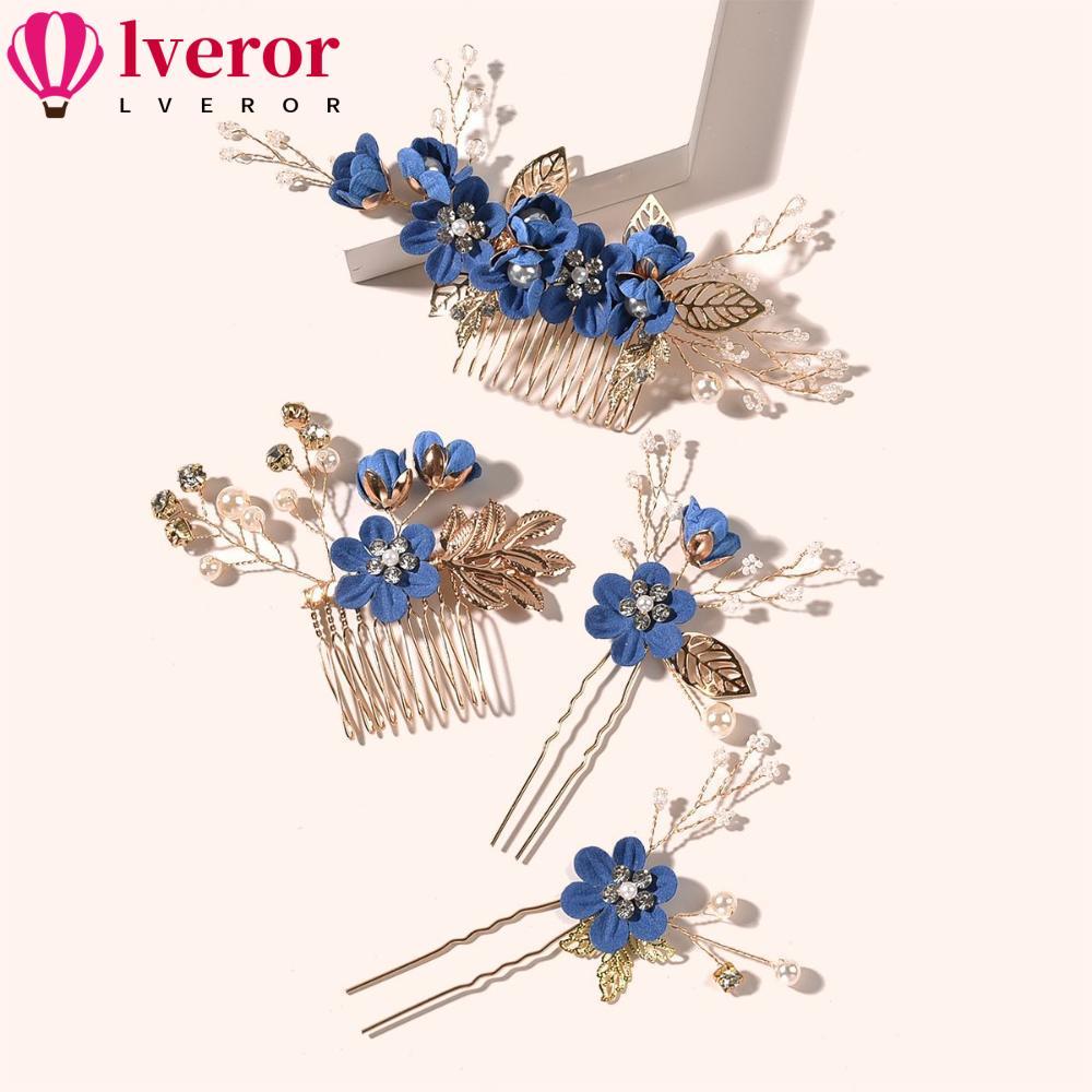 หวีผมใบ Tiara คลิป สไตล์หรูกว่าสำหรับเจ้าสาว