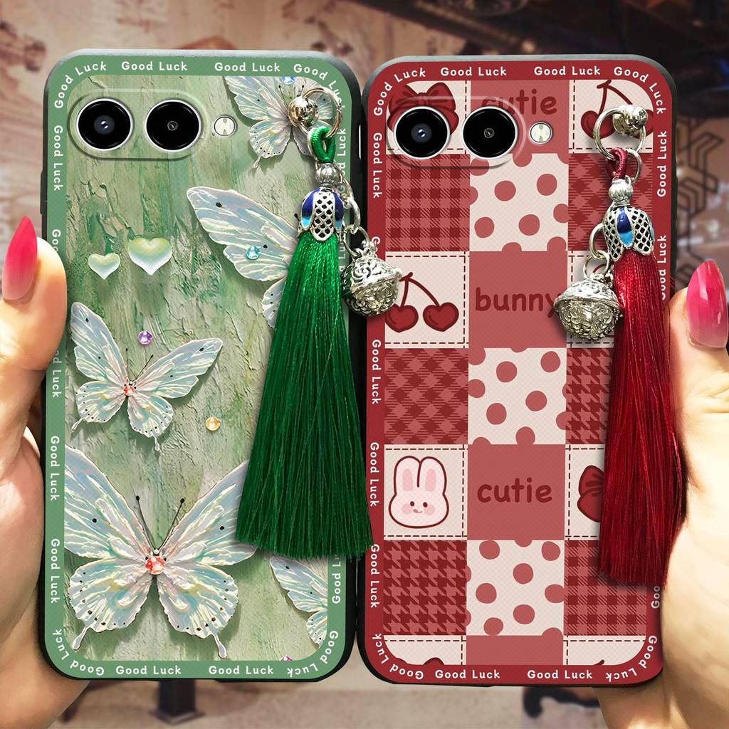 พู่ Bell เคสโทรศัพท์สําหรับ TCL T-Mobile Revvl8/T Phone3 การ์ตูนแฟชั่นออกแบบกระเป๋าโทรศัพท์ Soft Cas