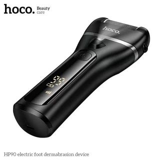 HOCO HP90 เครื่องขัดส้นเท้าไฟฟ้า หัวขัดเปลี่ยนได้ 3 แบบ ปรับมอเตอร์ได้ 3 ระดับ กันน้ำ แบตอึด 180 นาที ขจัดส้นเท้าแตก hc6