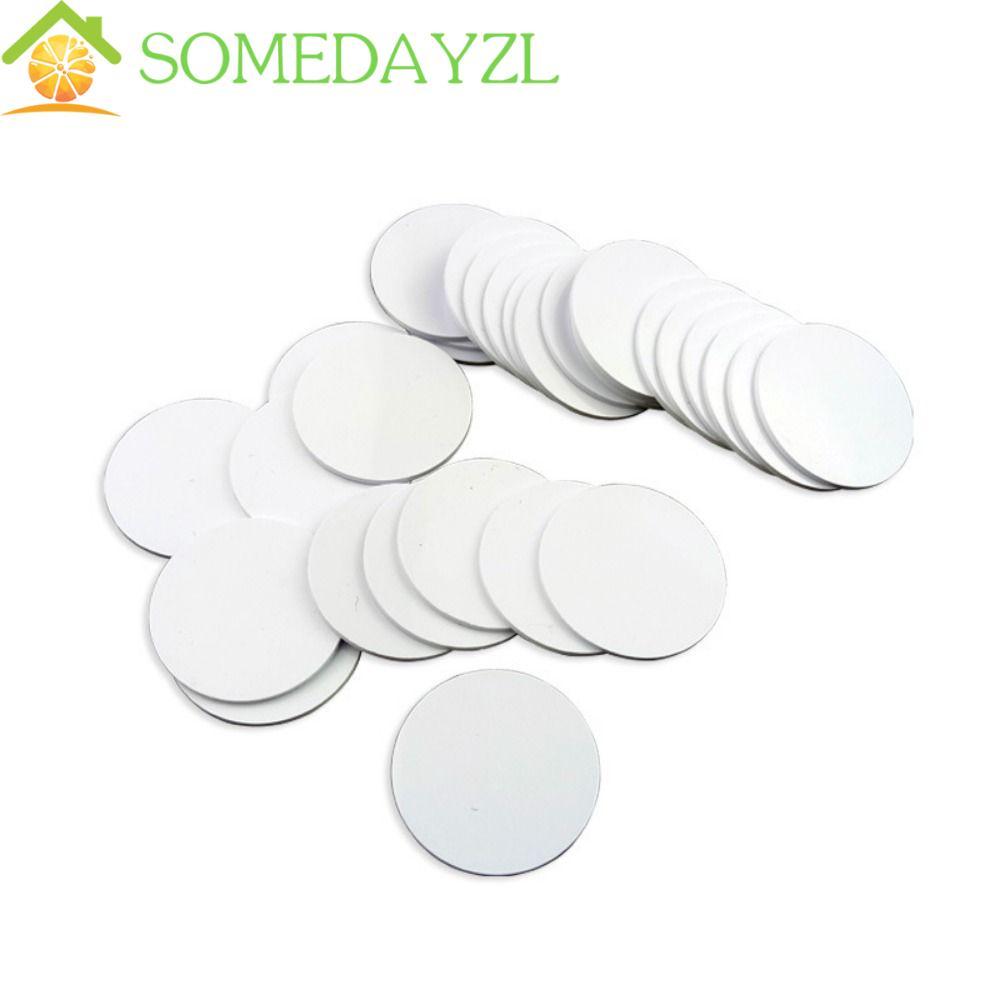 SOMEDAYZL NFC Tags 10 PCS Smart Ring Chip Round Blank NFC Cards Label