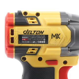 DELTON 2in1 บล็อกแบตไร้สาย 20V TORQUE-X รุ่น DSL-550E 1/2นิ้ว 550NM ใช้งานร่วมกับ แบตเตอรี่ UltraFlex และ TURBO FORCE