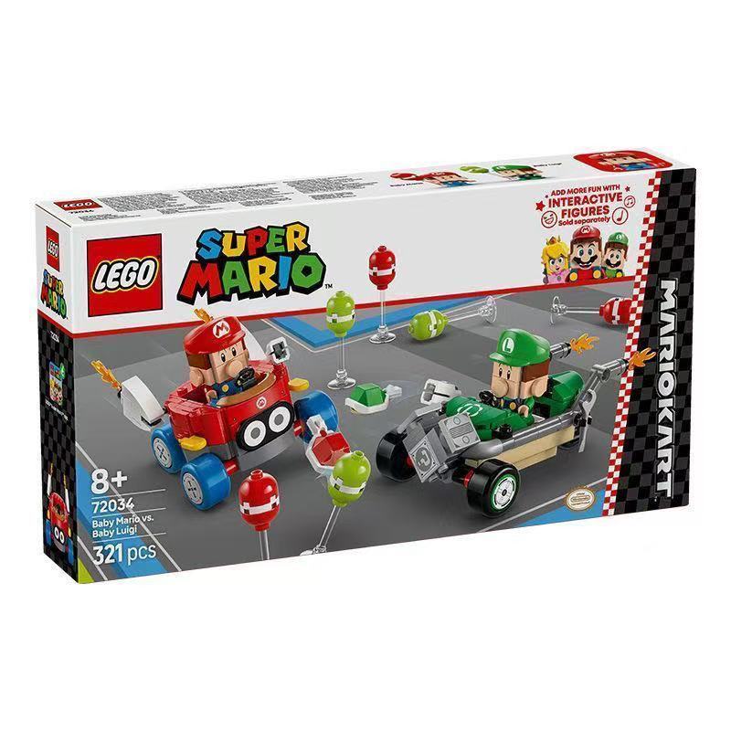 [LEGO] LEGO Building Blocks 72034 Mario Baby vs Luigi Baby Super Mario Toys