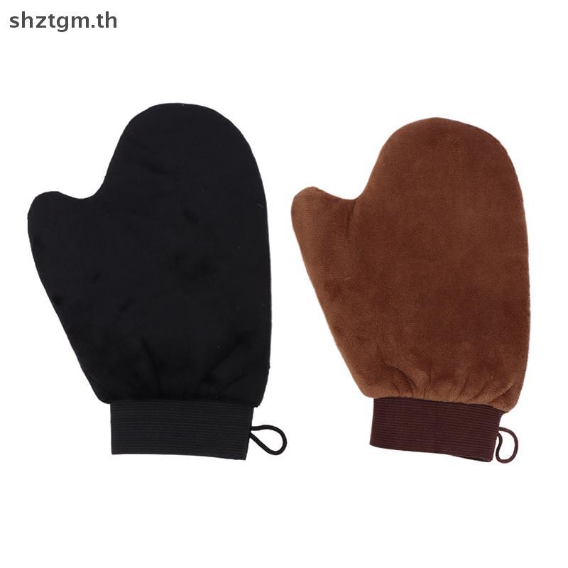 SHZTGM Reusable Self Tanning Glove Applicator สําหรับครีม, โลชั่นและมูส null