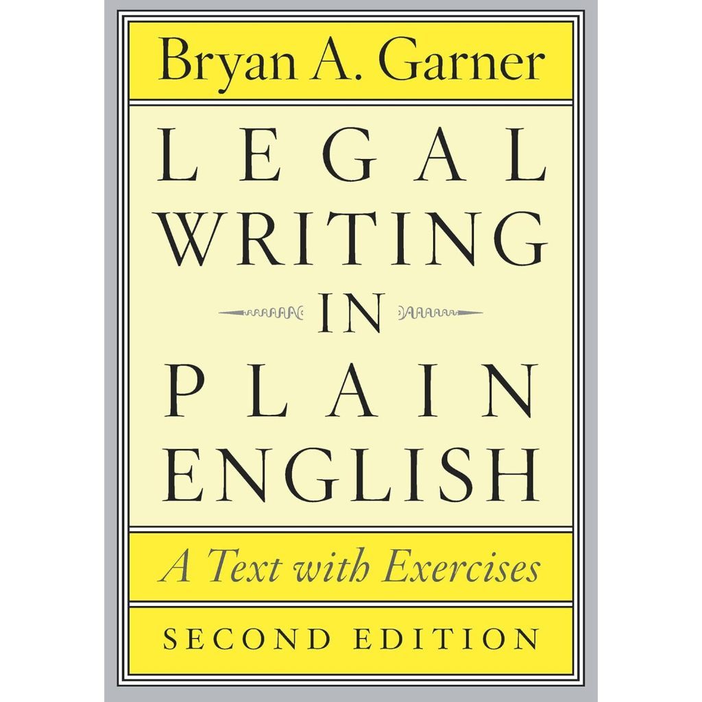 Legal Writing in Plain English ฉบับครั้งที่สอง