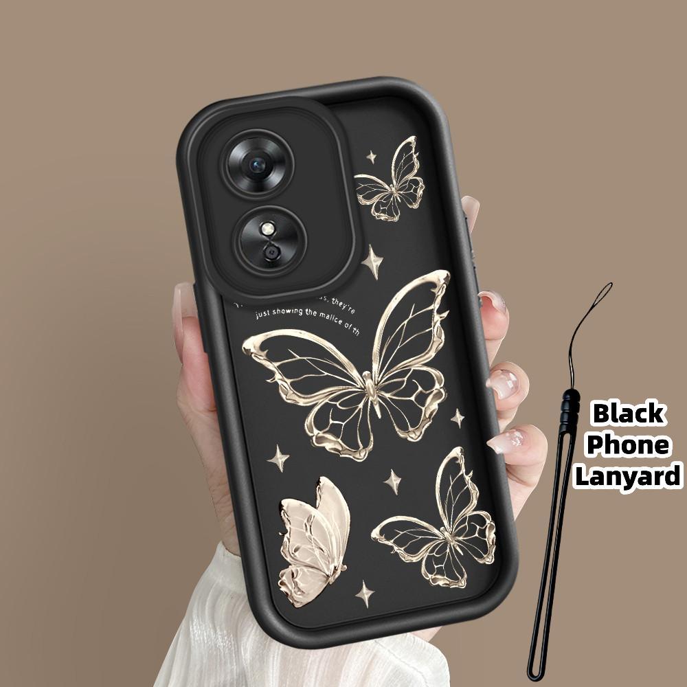 OPPO A17 A17K เคส Flower เคสออปโป้ เคสโทรศัพท์ TY T20193