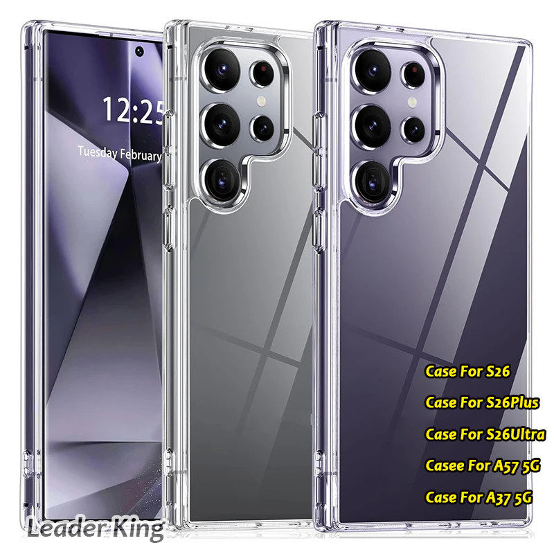 LIKGUS แท้💯% Case For Samsung S26 Ultra เคส ใส หนา สำหรับ Samsung S25Fe S25Ultra A27 A57 A37 A07 A17