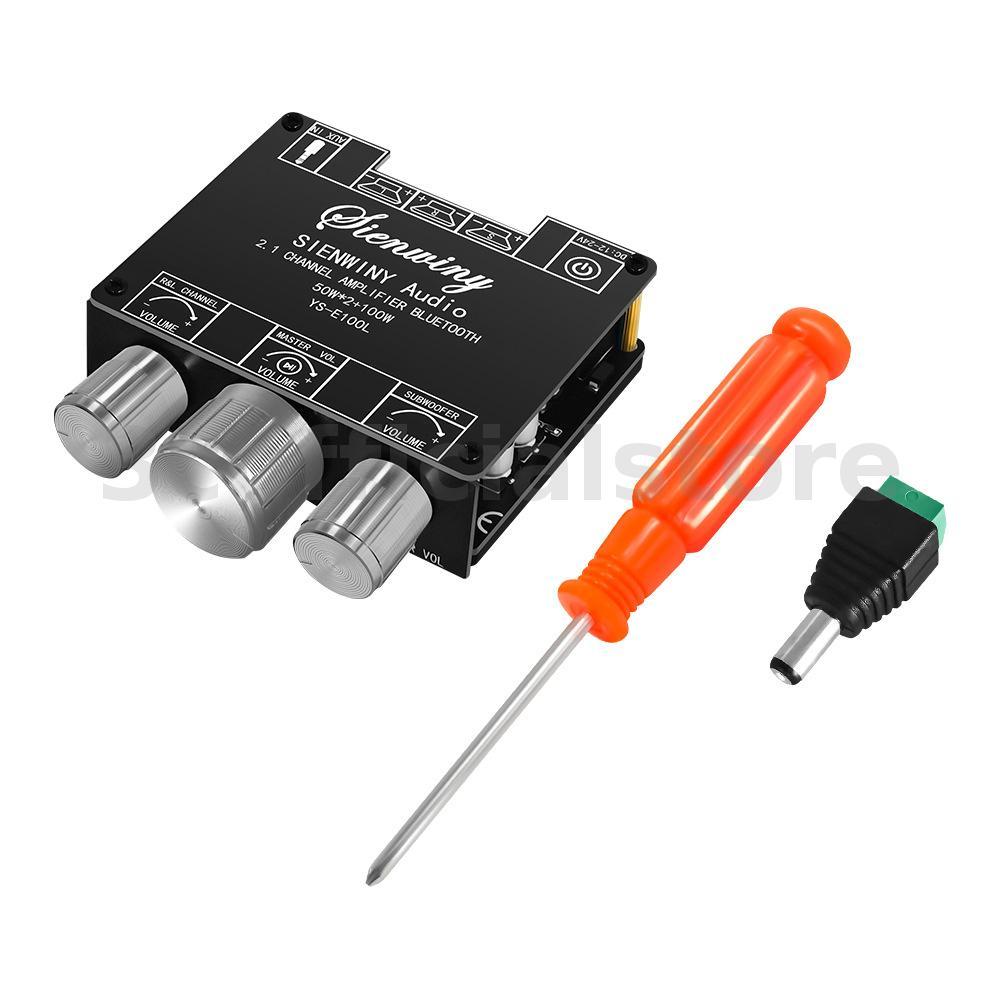 YS-E100L 2.1 ช่องบลูทูธ 5.1 เครื่องขยายเสียง 50W2 + 100W สูงต่ํา Pitched ซับวูฟเฟอร์เครื่องขยายเสียง