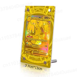 Pokemon Ptcg คอลเลกชันการ์ด Mega Dragonite Ex การ์ดอิฐกรอบรู…