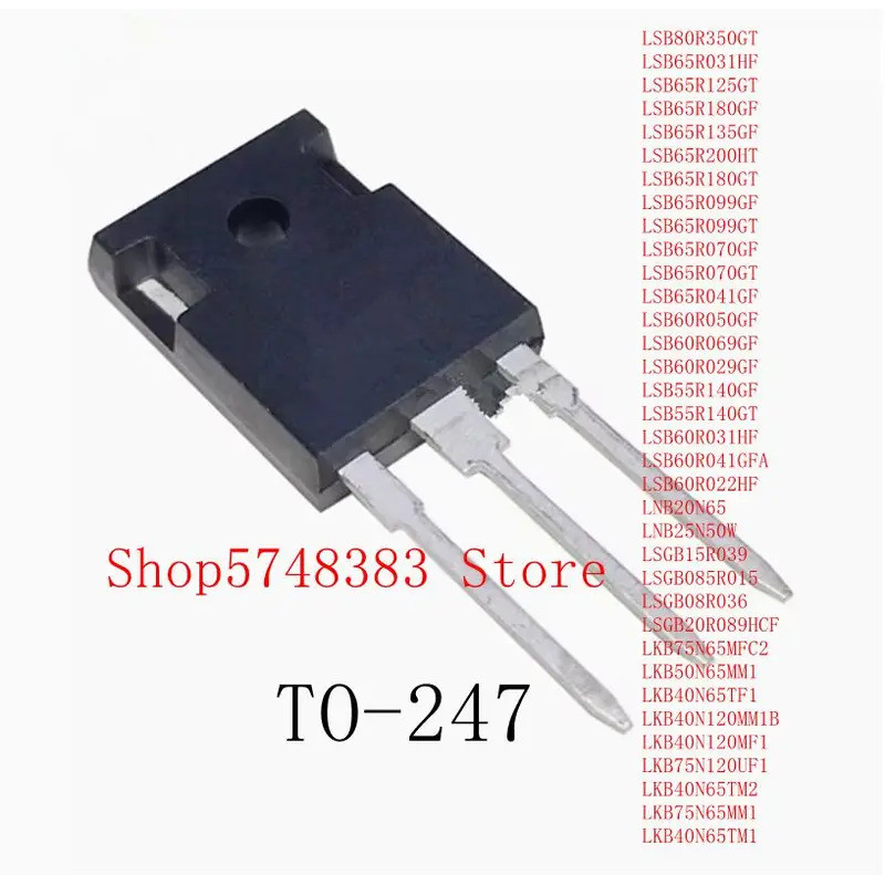 1-5 ชิ้น LNB20N65 LNB25N50W LSGB15R039 LSGB085R015 LSGB08R036 LSGB20R089HCF LKB75N65MFC2 LKB50N65MM1