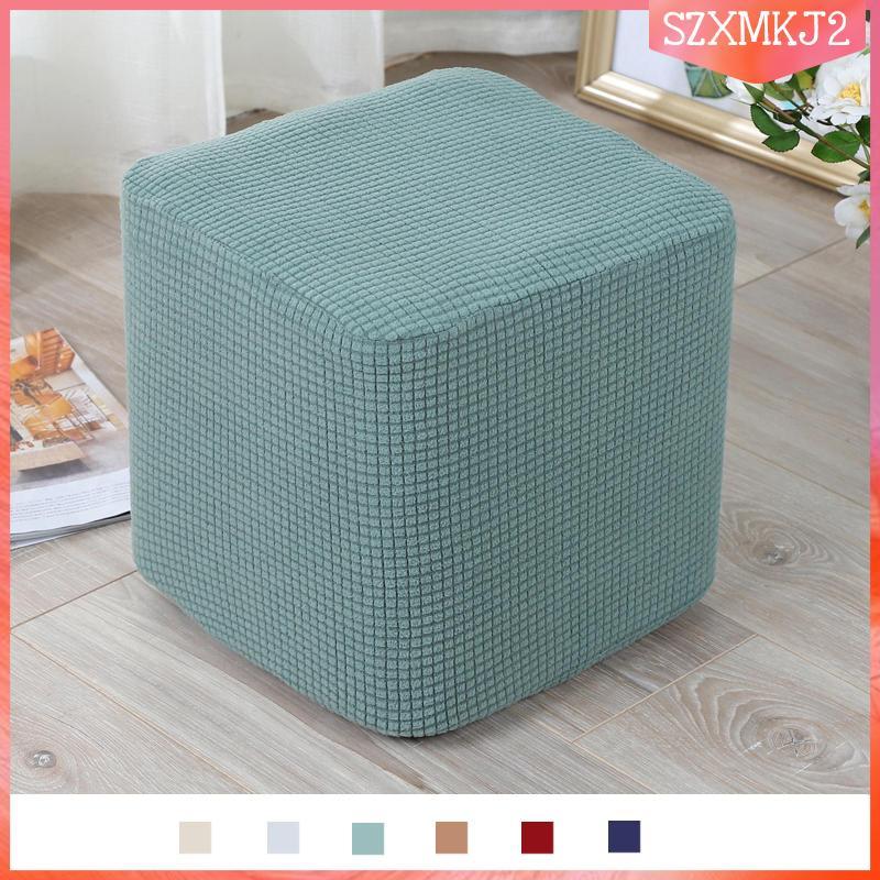 [szxmkj2] Ottoman Covers Slipcover Square Ottoman Covers for Footrest Foot Stool, Fit 10