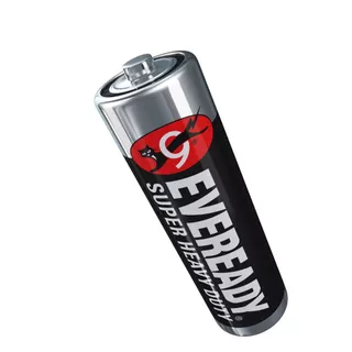 (แพ็ก4 x3) ถ่าน Eveready Black Super Heavy Duty AA แพ็กหุ้มฟิล์ม 4 ก้อน EVEREADY BLACK SHD 1215 SW4 (AA) x3