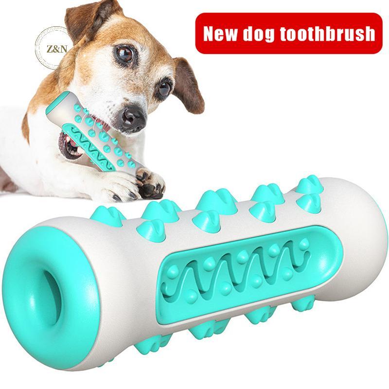 ZN สุนัขยาง Molar แปรงสีฟันของเล่น Chew ทําความสะอาดฟันปลอดภัย Puppy Care Soft สัตว์เลี้ยงทําความสะอ