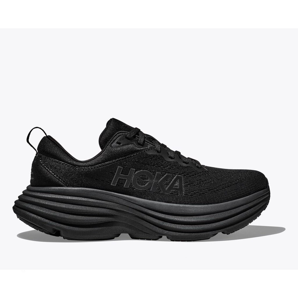 Hoka Bondi 8 Wide (2E) |   ผู้ชาย |   ดํา / ดํา