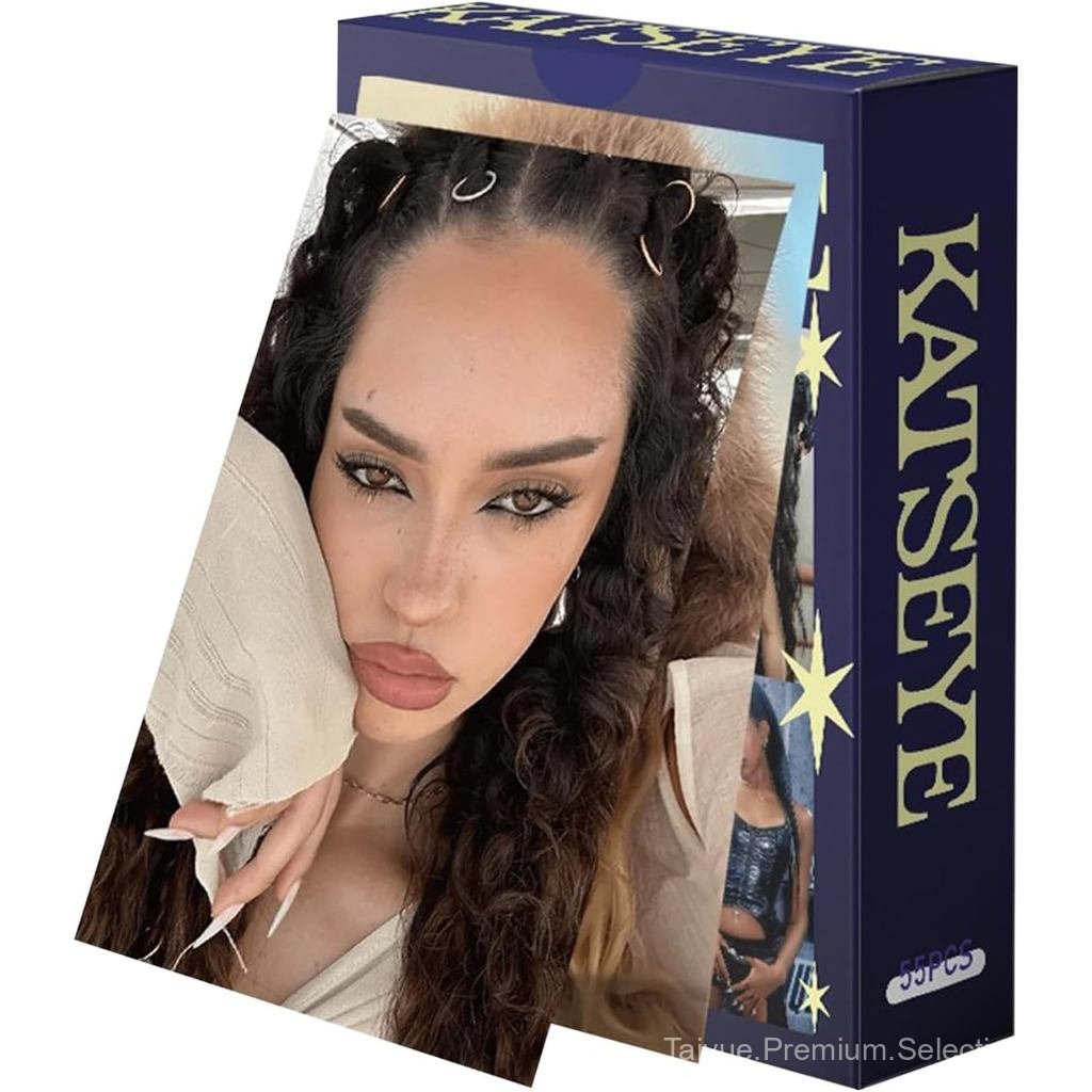 55 ชิ้น KATSEYE Photocards นวนิยาย Idol อัลบั้ม Lomo การ์ดชุด Mini Merch Photocards ชุดของขวัญสําหรั