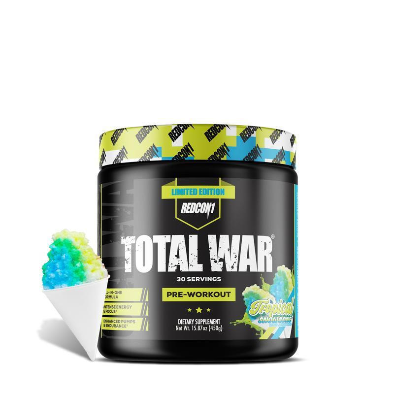 Total War Pre Workout Powder - Beta Alanine + Citrulline Malate Keto Friendly Pre Workout for Men & 