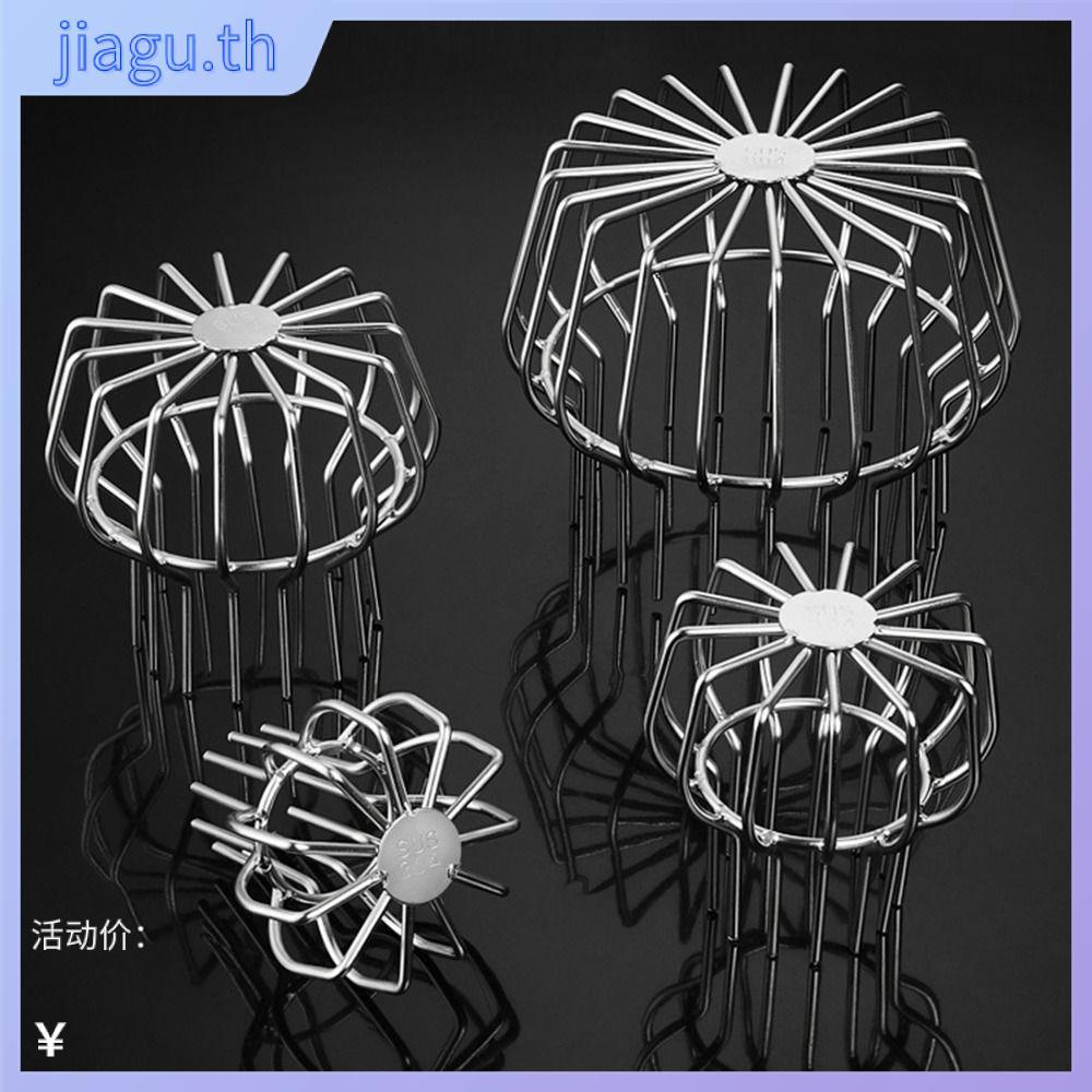 JIAGU Gutter Guard, Downpipe Filter Anti-blocking Roofer Floor Drain,ทนทาน Leaf Debris Trap Rain Pip