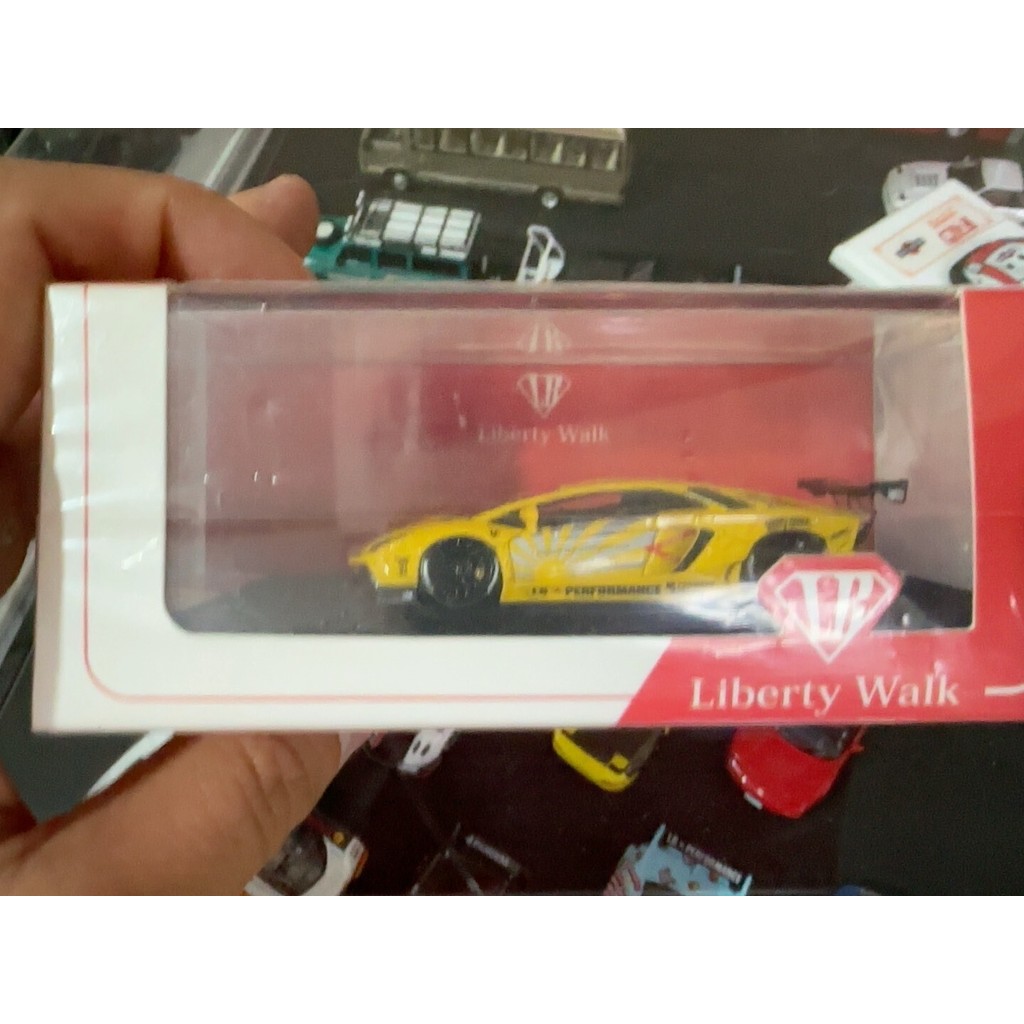 Timothy & Pierre TP1/64 Lamborghini LP700-4+LBWK1.0 Sunset Yellow Resin Car Model, Limited to 83/999