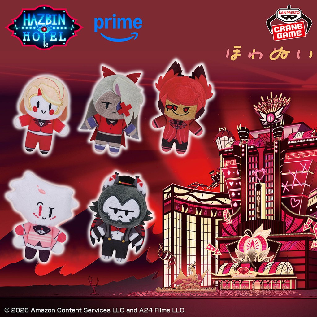 🧸（Pre-order）[Pre-order] Hazbin Hotel - ตุ๊กตา HowaNui