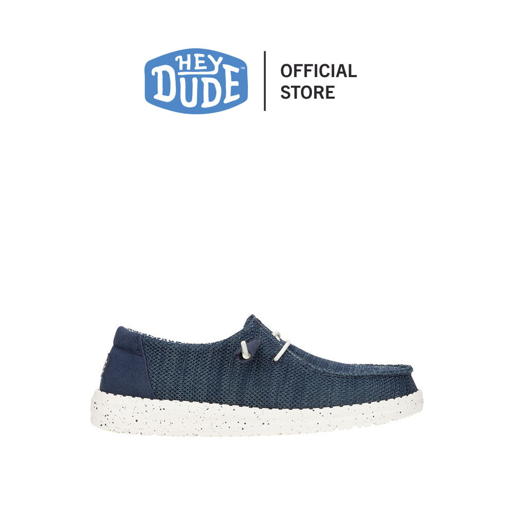 HEYDUDE รองเท้าลำลองผู้หญิง WENDY STRETCH SOX รุ่น 41878-410 - NAVY