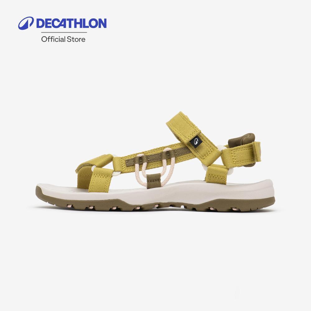 Decathlon Women’S Hiking Sandals, Nh500 Outdoor รองเท้าเดินป่ารัดส้นสำหรับผู้หญิง รุ่น Nh500 - Khaki