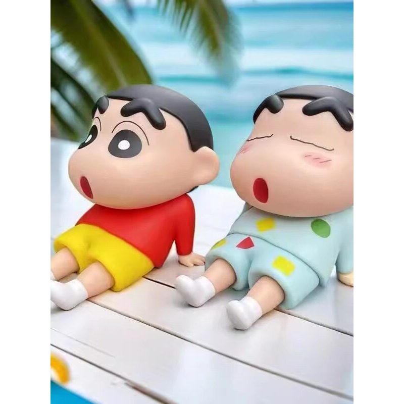 ผู้ถือโทรศัพท์น่ารัก litem desktop holder Crayon Shin-Chan Desktop Doll Fun ที่วางโทรศัพท์มือถือที่ส