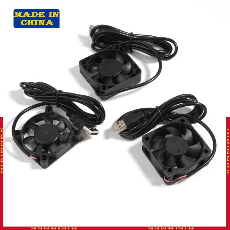 HIK 5V USB Connector 4500-5500RPM พัดลม PC Cooler ฮีทซิงค์ไอเสีย CPU พัดลมระบายความร้อนเปลี่ยน 50x50
