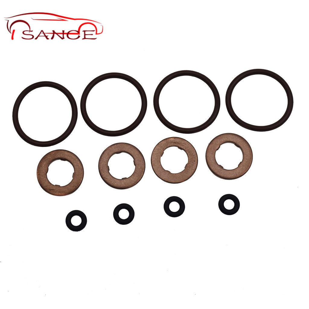 GASKET SET INJECTOR INJECTOR SUITABLE 059130519,059130119,03P130519 สําหรับ AUDI VW SKODA SEAT 1.6 2