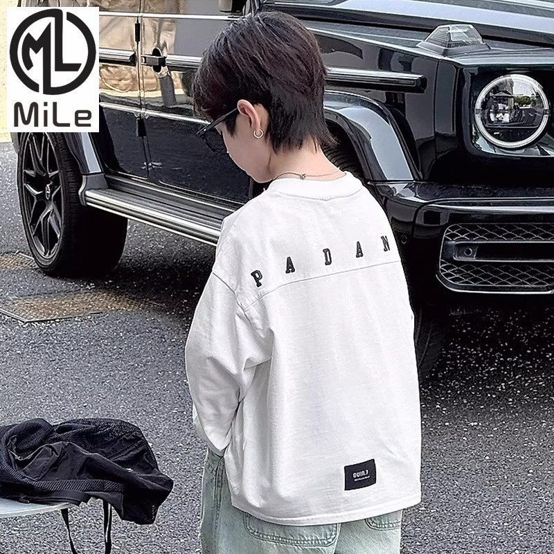 <![CDATA[เสื้อยืดแขนยาวสำหรับเด็กทั้งชายและหญิง]]>