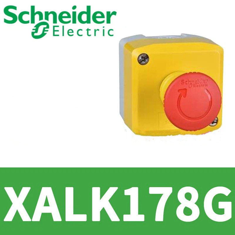 กล่องปุ่มหยุดฉุกเฉิน Schneider XALK178 XALK178F 178E 178G XALK188 XALK198