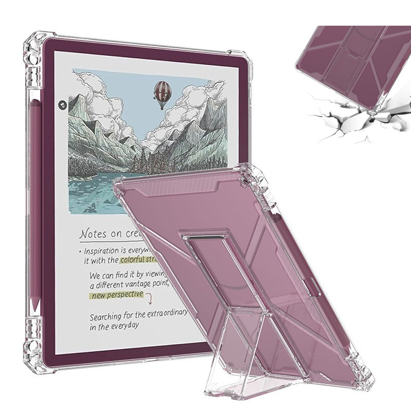 สําหรับ Kindle Paperwhite 12/11/7/6/5th Kindle Scibe Colorsoft 11 "/2026 โปร่งใส 7 นิ้ว eReader Case