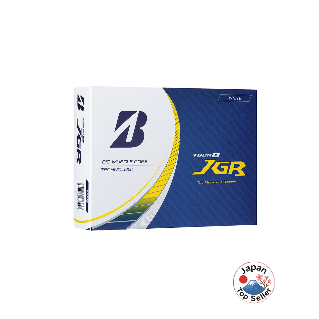 【ผลิตในญี่ปุ่น】Bridgestone TOUR B JGR ลูกกอล์ฟกอล์ฟ Distance Performance ตีง่าย วิถีลูกเสถียร ระยะทา