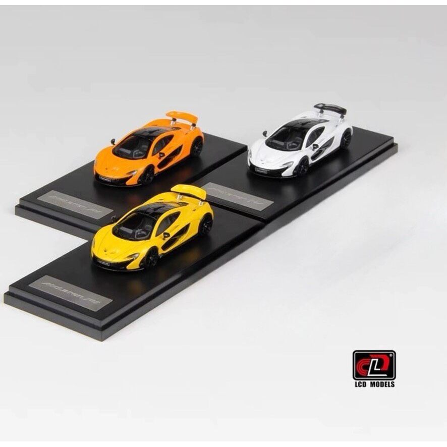 คลังสินค้าพร้อมใหม่เอี่ยม LCD 1: 64 McLaren P1 McLaren P1 Alloy Racing Model ใหม่เอี่ยมยังไม่ได้เปิด