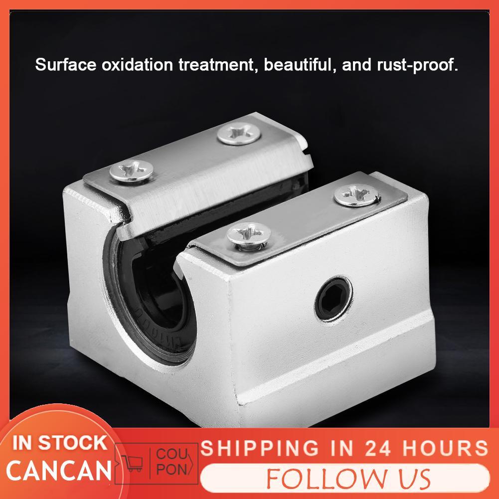 Cancanshop เปิด Linear แบริ่งสไลด์ Motion SBR10UU SBR12UU SBR16UU SBR20UU 1PCS (10)