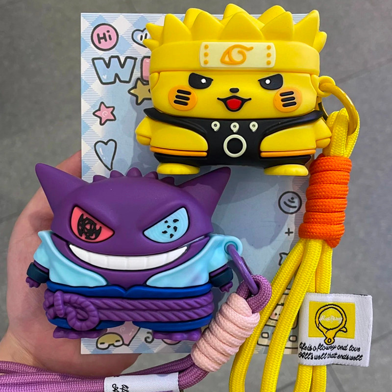 Gengar Naruto สําหรับ Sony WF-1000XM6 เคสป้องกัน xm6 ชุดหูฟังบลูทูธเคส Sony WF-1000XM5 เคสป้องกันเคส