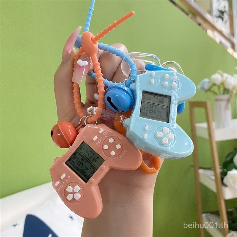 ⭐⭐Creative Retro Mini Tetris Handle พวงกุญแจนักเรียนน่ารักสนุกของเล่นของขวัญจี้ขนาดเล็ก⭐⭐