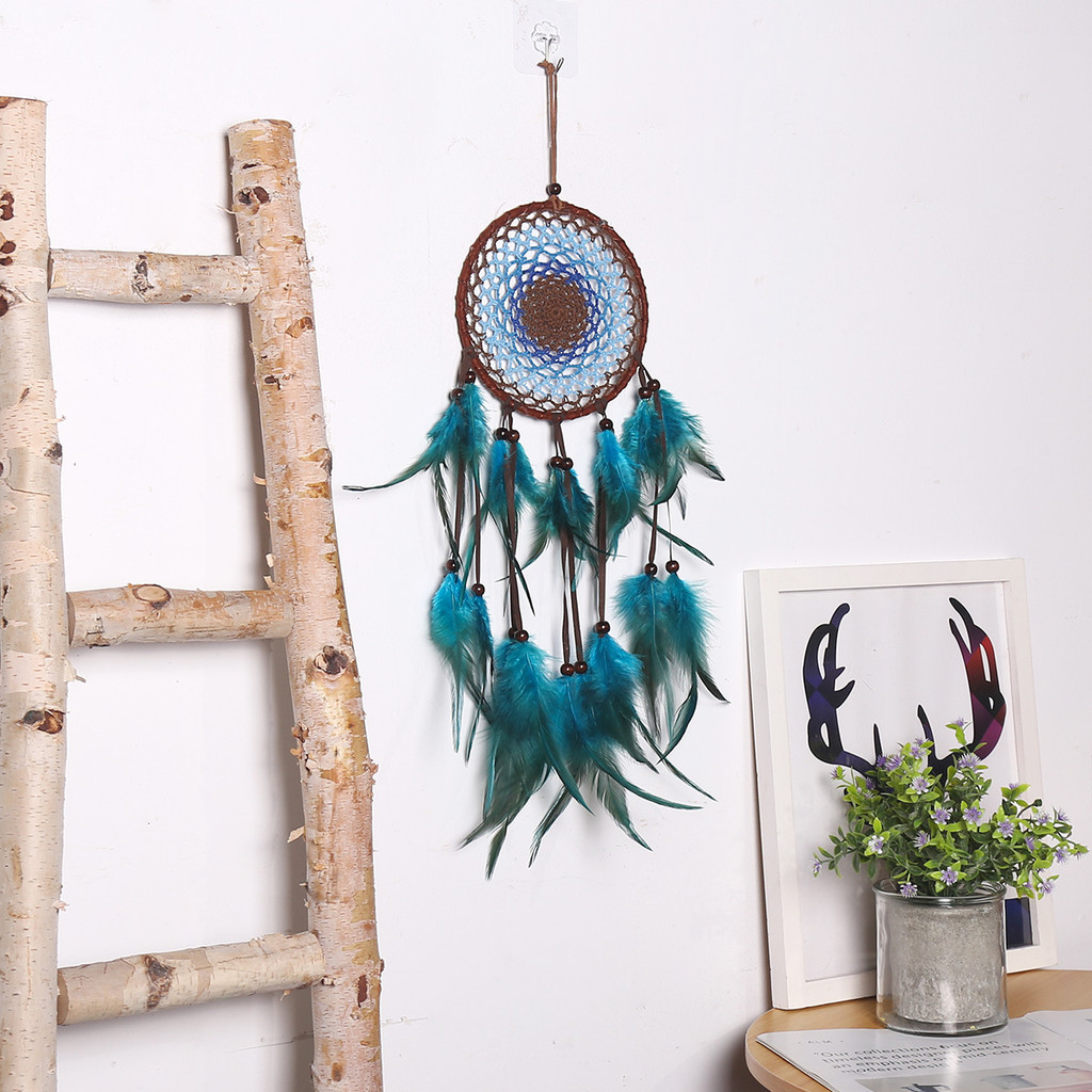 Retro สไตล์อินเดีย Demon Eye Dream Catcher Evil Eye Dream Catcher จี้ Dream Catcher