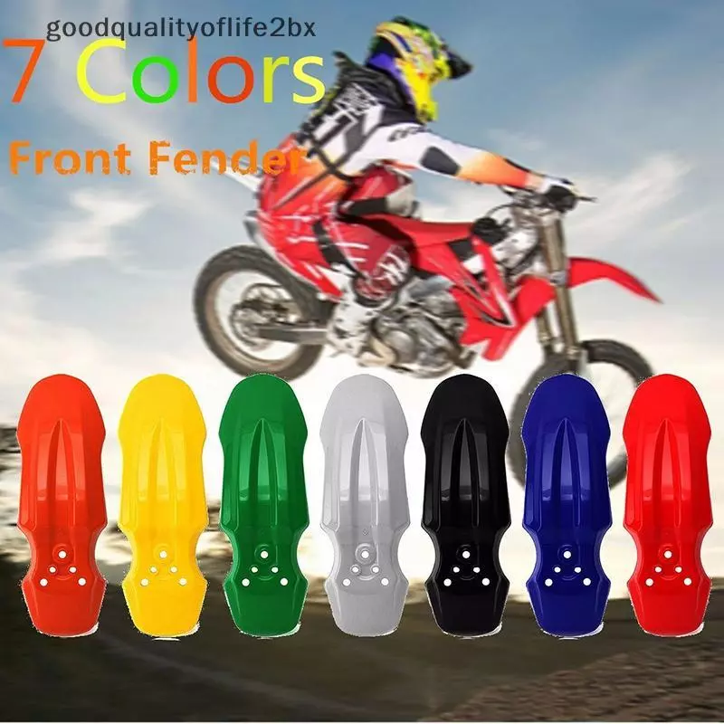 [ใหม่] พลาสติกบังโคลนหน้าสําหรับ CRF50 XR50 Dirt Pit Bike 7 สี [TH]
