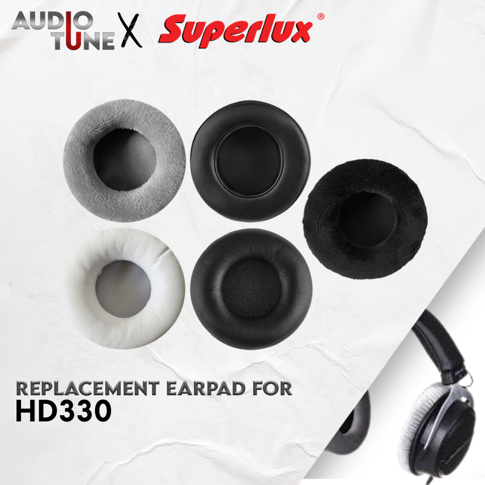 แผ่นรองหูฟัง Earpad Pad Earcup Superlux HD330 HD-330 HD 330 แผ่นโฟม