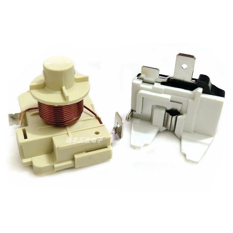 รีเลย์สตาร์ทแบบน้ำหนัก สำหรับคอมเพรสเซอร์ตู้เย็น ตู้แช่แข็ง รุ่น QD91H QL2-4.6 4.9 อะไหล่ป้องกัน