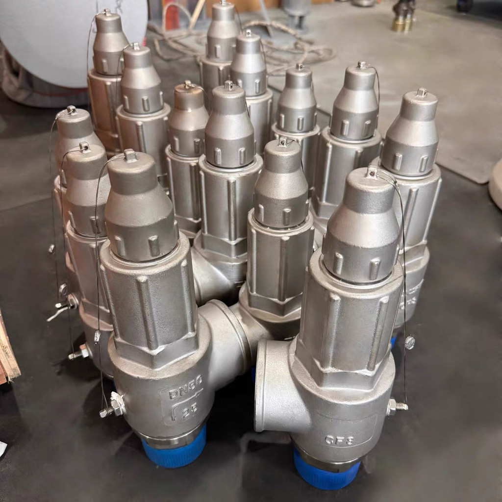 วาล์วนิรภัย A28H/W/Y-16/25C/P/R แบบสปริงเปิดเต็มที่ สำหรับหม้อไอน้ำ ระบายแรงดัน CW2K