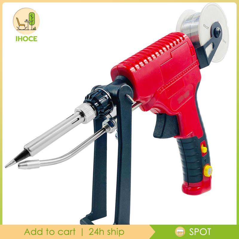 [Ihoce] 60W หัวแร้งไฟฟ้าเชื่อมซ่อมเครื่องมือบัดกรีสําหรับเชื่อม Circut Boards เครื่องประดับเชื่อมอุป