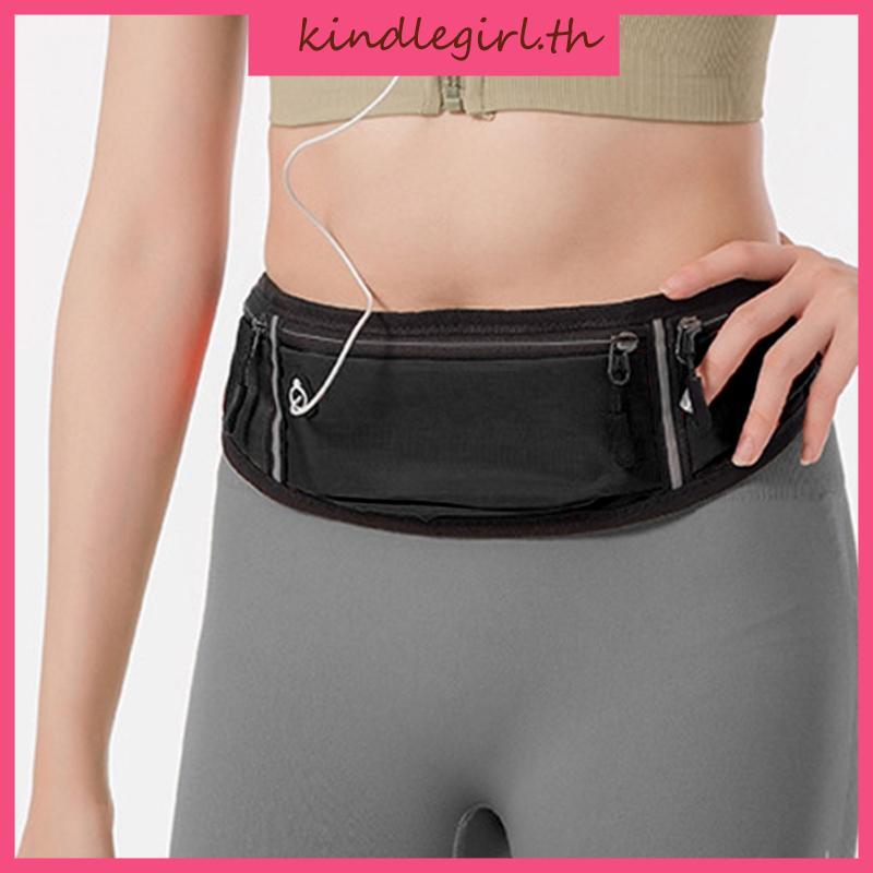 KING Elastic Slim Phone Holder Running Belt เอว Pack Sports Runner Bag