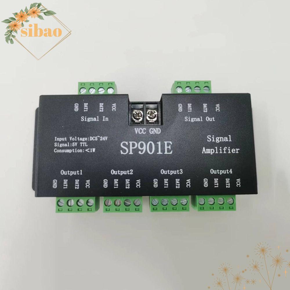 SIBAO Light Strip Repeater, แอดเดรส SP901E แต่ละบุคคล, DC12-24V LED Pixel Strip โปรแกรม Matrix แผง L