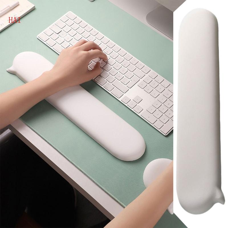 HAI Ergonomic Keyboard Mat Wrist Rest สําหรับคอมพิวเตอร์แล็ปท็อปเดสก์ท็อป Office Gamer